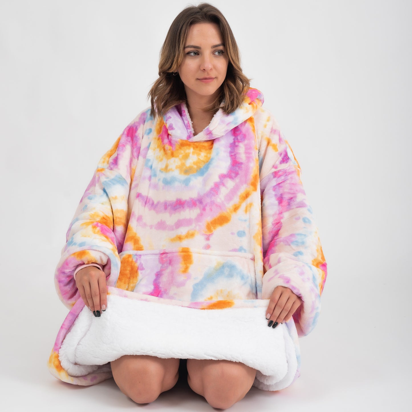 Oranžové Tie-dye Puló™