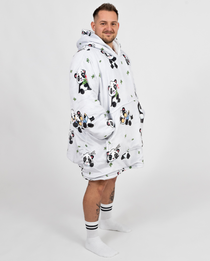 Striebornosivé Puló™ s pandami