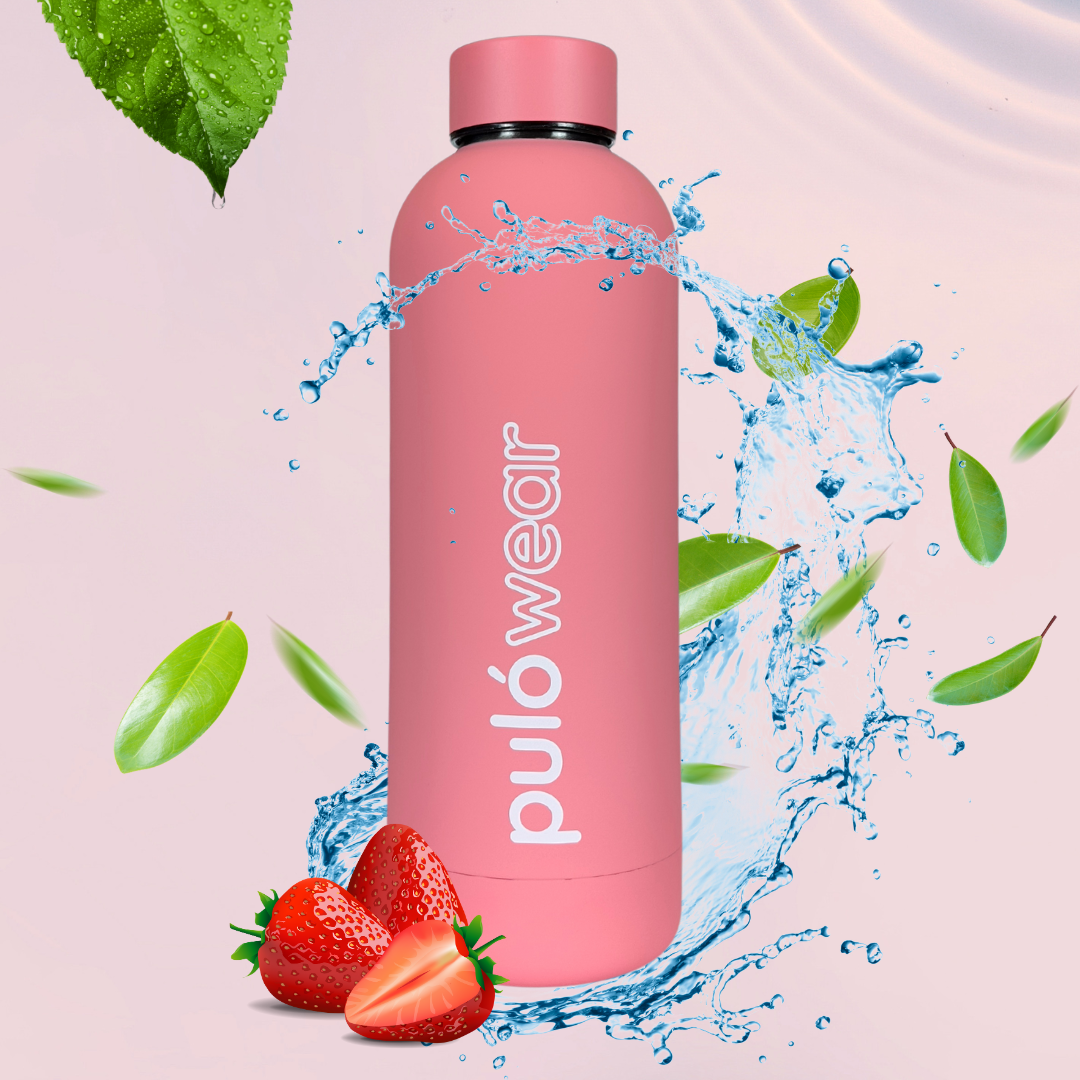 PulóWear Classic nerezová fľaša | 500 ml ružová