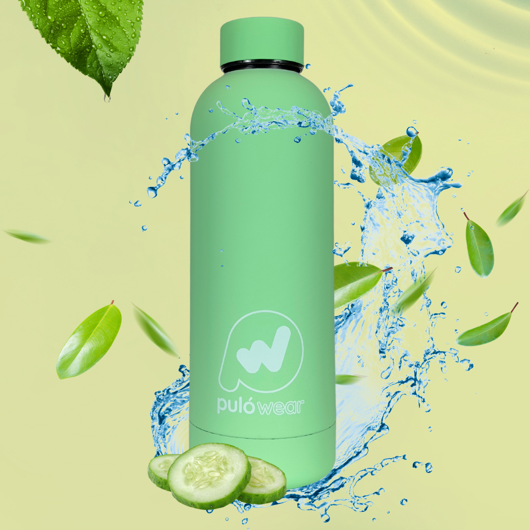 PulóWear TM nerezová fľaša | 500 ml mätová