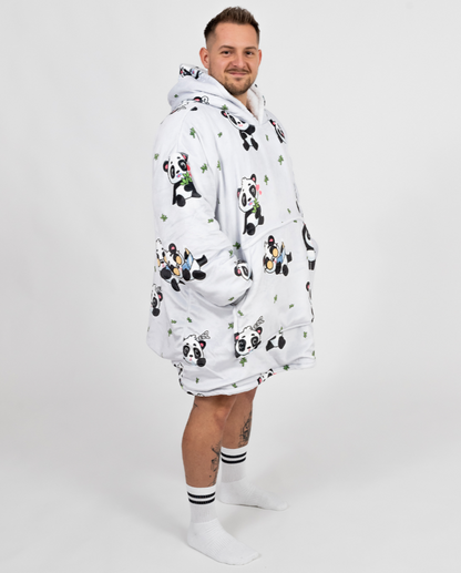 Striebornosivé Puló™ s pandami