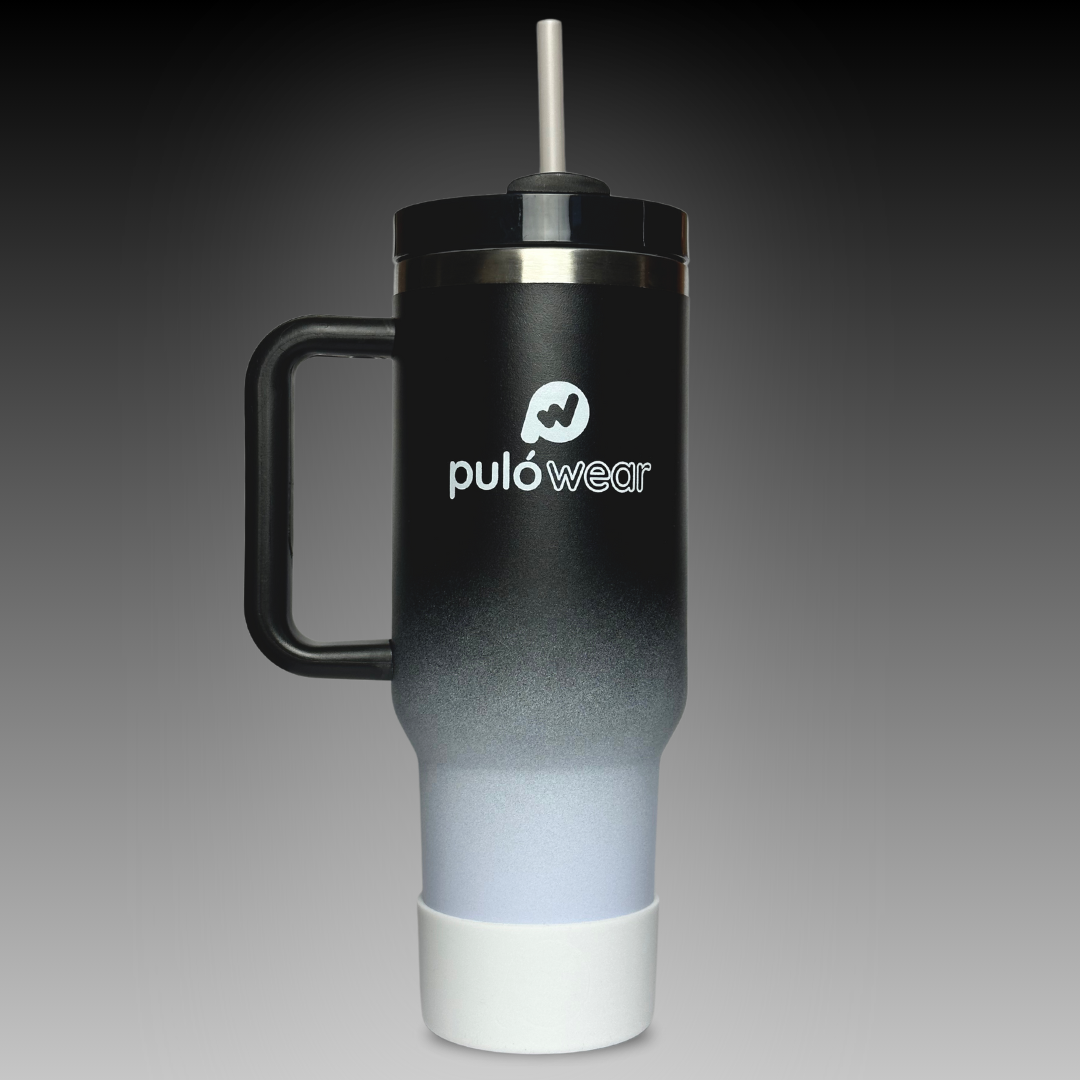 PulóWear nerezový termohrnček – Black & White