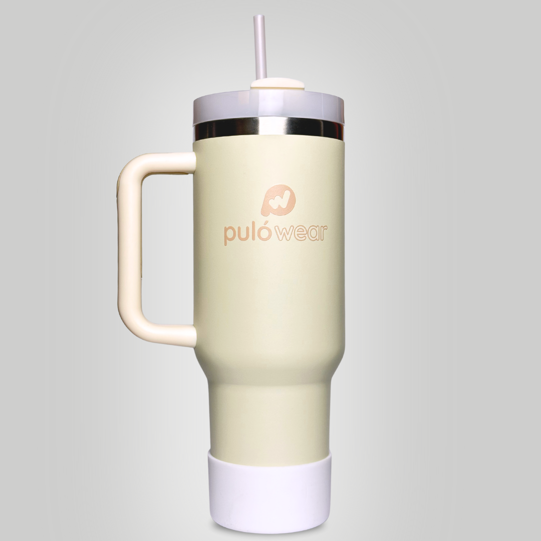 PulóWear nerezový termohrnček – béžový